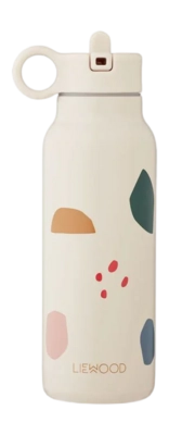 Drinkbeker Liewood Falk Water Bottle Geometric Multi Mix 350ml