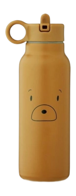 Drinkbeker Liewood Falk Water Bottle Mr Bear Golden Caramel 350ml