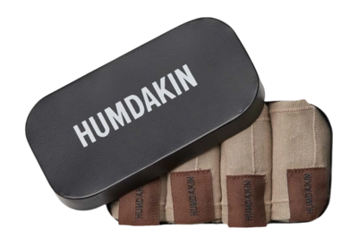 Gezichtsdoekje Humdakin Tissues Light Stone (Set van 4)