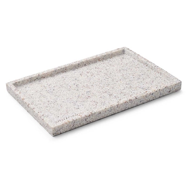 Zeepschaal Humdakin Terrazzo Square Red Beige (30 x 20 cm)