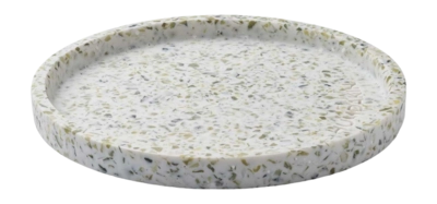 Dienblad Humdakin Green Terrazzo Round