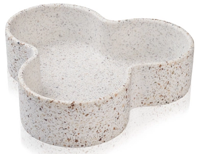 Zeepschaal Humdakin Terrazzo Pisa Red Beige 32,5 cm