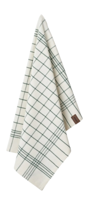 Tea Towel Humdakin Organic Green Stripe (Set of 2)