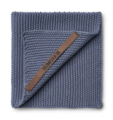 Vaatdoek Humdakin Knitted Blue Stone