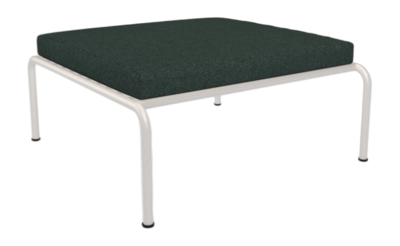 Voetenbank Houe Avon Ottoman Frame Muted White Cushion Alpine