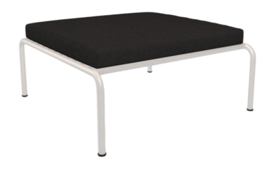 Voetenbank Houe Avon Ottoman Frame Muted White Cushion Char