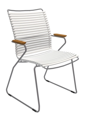 Tuinstoel Houe Click Dining Chair Armrests Muted White