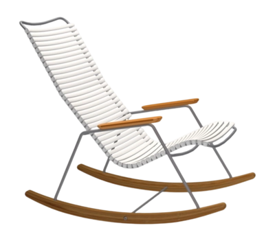Loungestoel Houe Click Rocking Chair Muted White