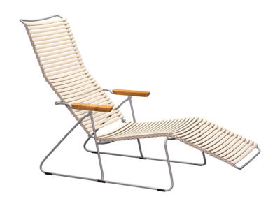 Ligbed Houe Click Sunlounger Beige