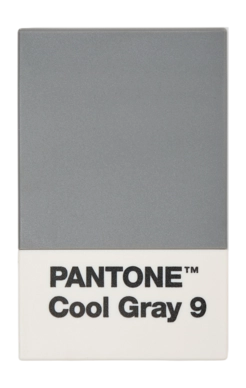 Pasjeshouder Copenhagen Design Pantone in Giftbox Cool Gray