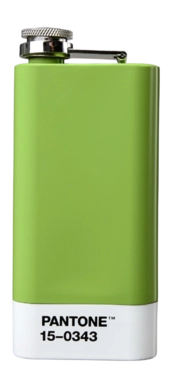Hip Flask Copenhagen Design Pantone Greenery 150 ml