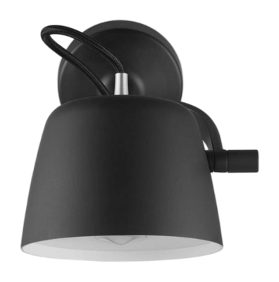 Wandlamp Normann Copenhagen Tub Wall Lamp Black