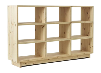 2---Plank Bookcase High1