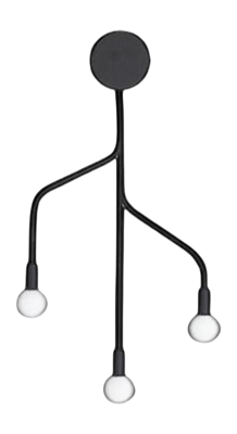 Lampe Murale Normann Copenhagen Vekst Wall Lamp Black
