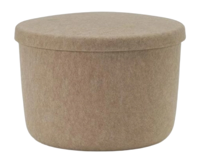 Poef Normann Copenhagen Hide Storage Pouf Small Sand