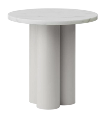 Bijzettafel Normann Copenhagen Dit Table Sand White Carrara