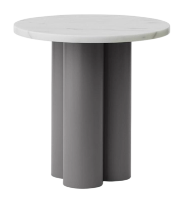 Bijzettafel Normann Copenhagen Dit Table Grey White Carrara