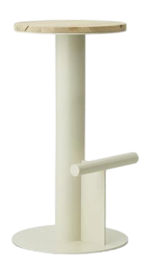 Barstoel Normann Copenhagen Pole Barstool 75 cm Pine/Sand