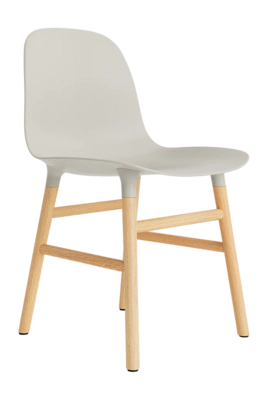 Stoel Normann Copenhagen Form Chair Oak Light Grey