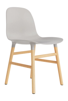 Stoel Normann Copenhagen Form Chair Oak Warm Grey