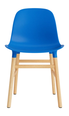 Stoel Normann Copenhagen Form Chair Oak Bright Blue