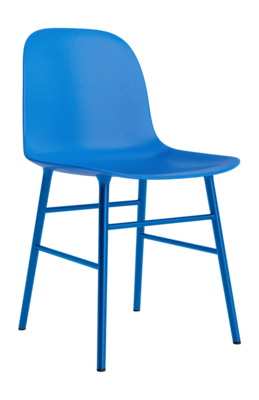 Stoel Normann Copenhagen Form Chair Steel Bright Blue