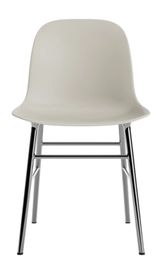 Stoel Normann Copenhagen Form Chair Chrome Light Grey