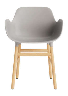 Stoel Normann Copenhagen Form Armchair Oak Warm Grey