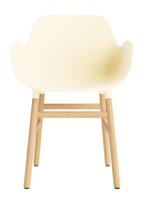 Stoel Normann Copenhagen Form Armchair Oak Cream