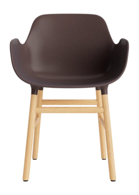 Stoel Normann Copenhagen Form Armchair Oak Brown