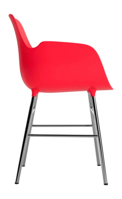 4---normann-copenhagen-spisebordsstol-normann-copenhagen-form-armchair-steel-chrome-bright-red-7868720