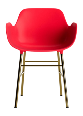 2---normann-copenhagen-spisebordsstol-normann-copenhagen-form-armchair-steel-brass-bright-red-7058035