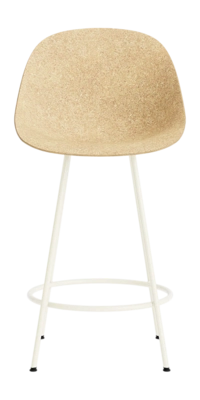 Barstuhl Normann Copenhagen Mat Bar Chair 65 cm Hemp / Cream Steel