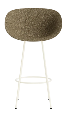 Barstuhl Normann Copenhagen Mat Bar Armchair 75 cm Seaweed / Cream Steel