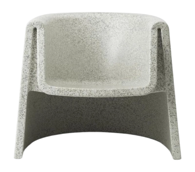 Stoel Normann Copenhagen Bit Lounge Chair White / White