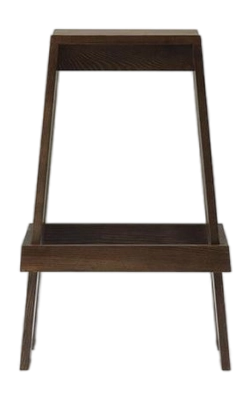 Barstoel Normann Copenhagen Let Barstool 75 cm Brown Stained Ash