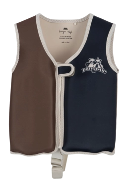 Gilet de Natation Konges Sløjd Néoprène Float Vest Panda (1-2 Ans)