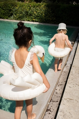 4---KS100528 - SWIM RING SWAN - CREAM OFF WHITE - Extra 3