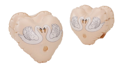 Schwimmflügel Konges Sløjd Water Wings Heart Kinder Swan