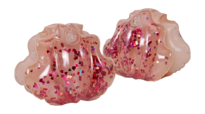 Zwembandje Konges Sløjd Water Wings Shell Blush Transparent