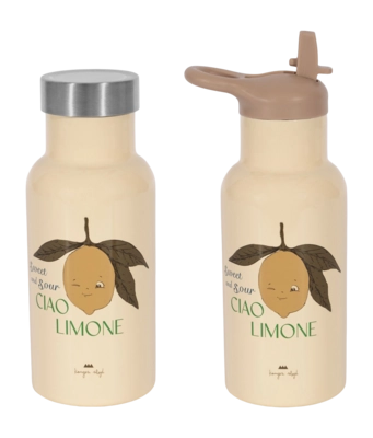 Thermosfles Konges Sløjd Thermo Bottles Lemon Squeeze Me 0,25L