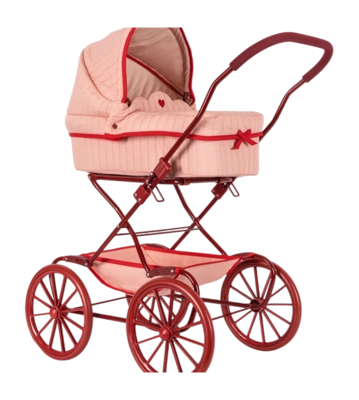 Poppenwagen Konges Sløjd Doll Pram Mellow Rose