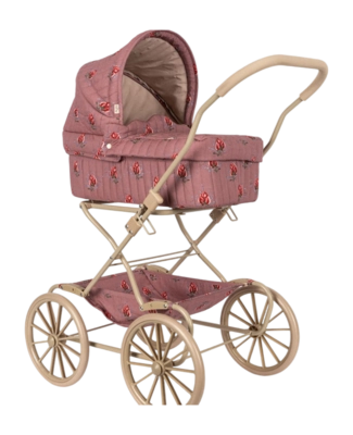 Landau Konges Sløjd Doll Pram Vita Rosa Blush Glitter