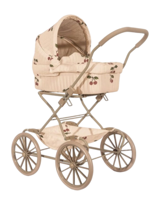 Landau Konges Sløjd Doll Pram Ma Grande Cerise Pink Glitter
