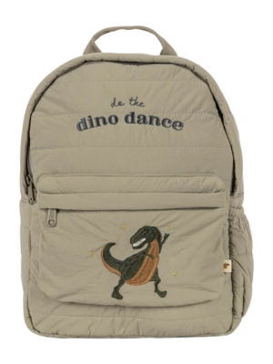 Rugzak Konges Sløjd Juno Quilted Backpack Midi Dino Dance Laurel Oak