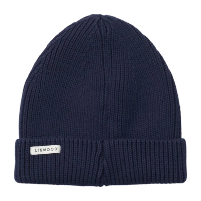 Mütze Liewood Ezra Beanie Kinder Classic Navy - 5/6J