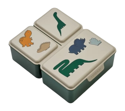 Lunchbox Liewood Driss Lunchbox Dinosaurs Mist