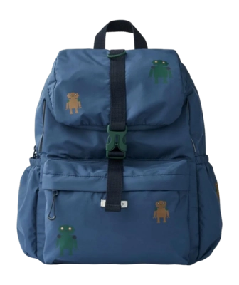 Sac à Dos Liewood Enfant Christine School Robots/Indigo blue