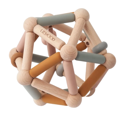 Hochet Liewood Annemette Baby Motoric Toy Mustard Multi Mix