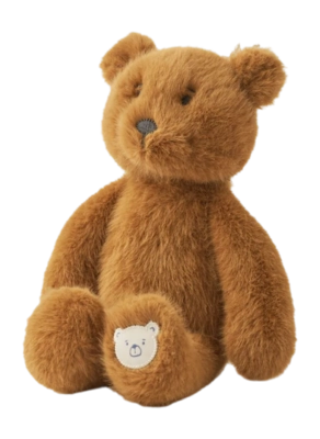 Peluche Liewood Enfant Binnie Bear Small Teddy Golden Caramel
